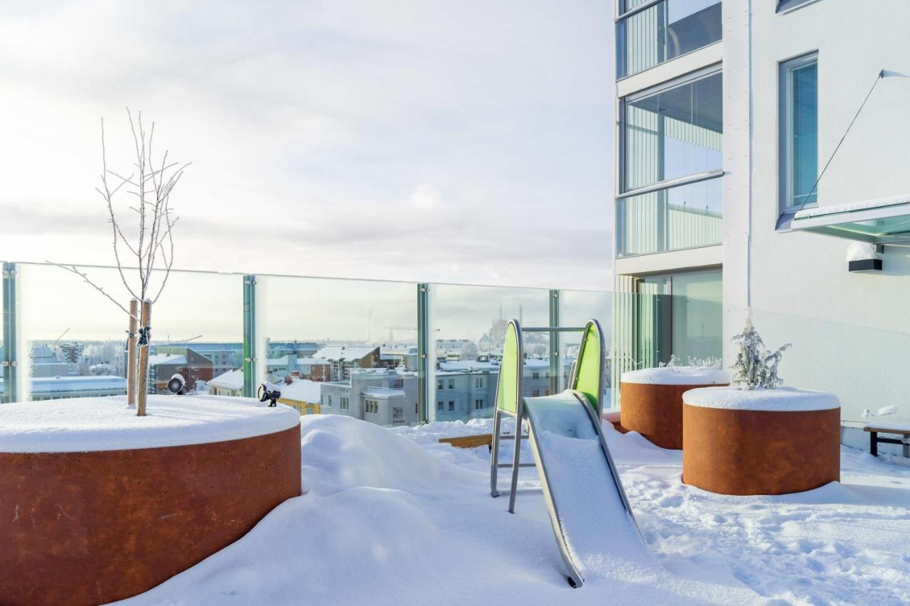 Apartmán Juuri Valmistunut Yksio Rotuaarilla Oulu Exteriér fotografie